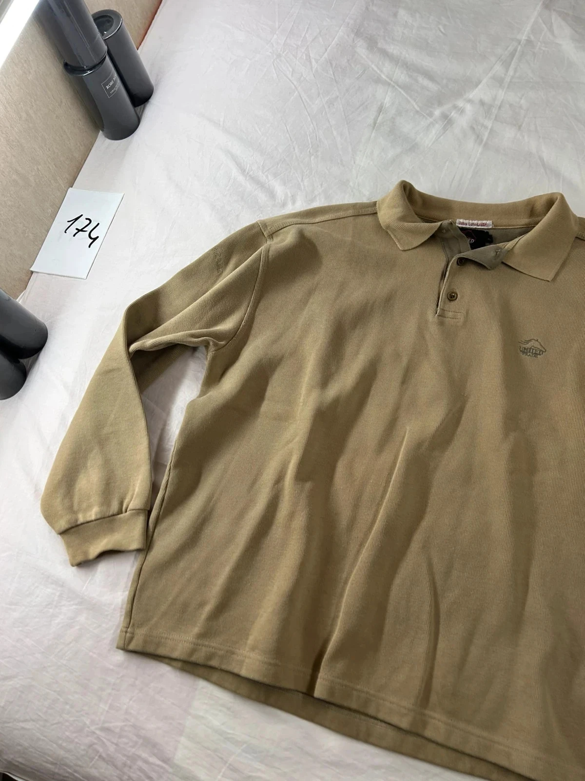 Beige bruine hoodie van united trade – photo 3